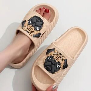 ૮ 🤎 ﻌ 🤎 ა TAN PUG SANDALS!